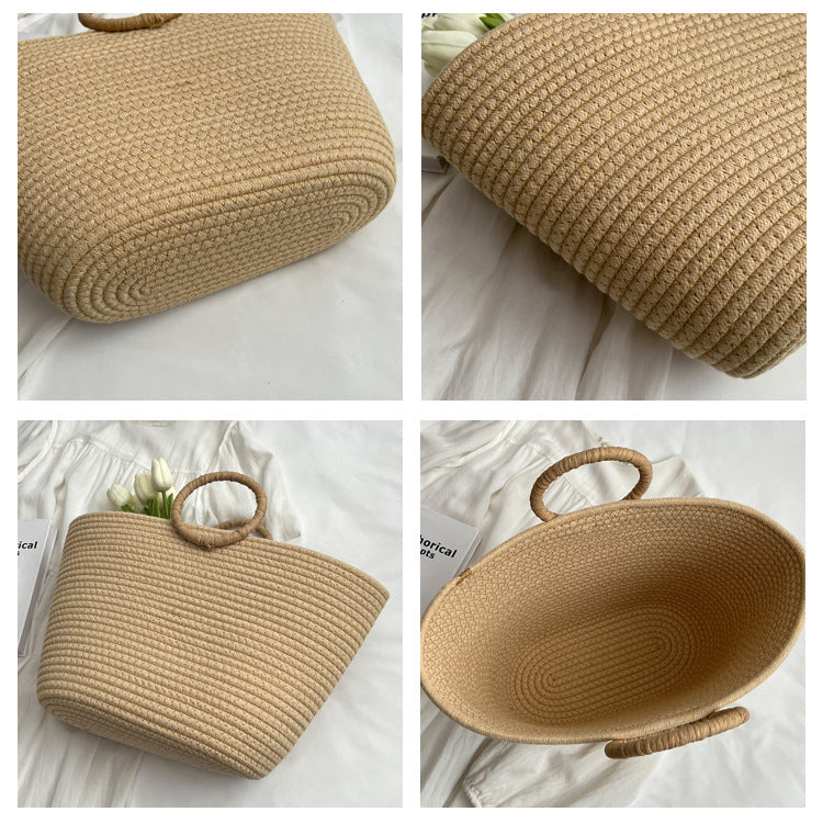 Gewebte Strandtasche